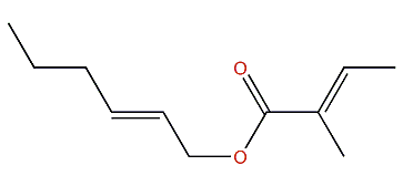 (E)-2-Hexenyl (E)-2-methyl-2-butenoate
